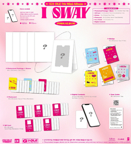 i-dle - I SWAY - 7th Mini Album (POCA Album)