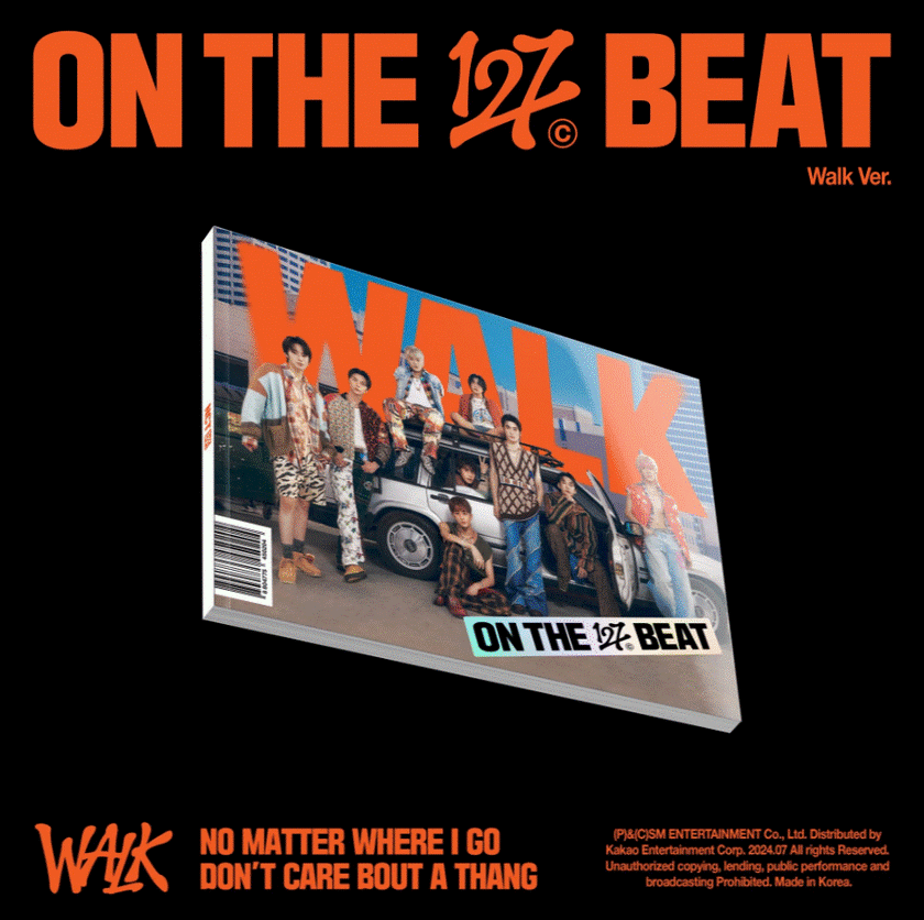 NCT 127 - WALK - 6th Album (Walk Ver.)