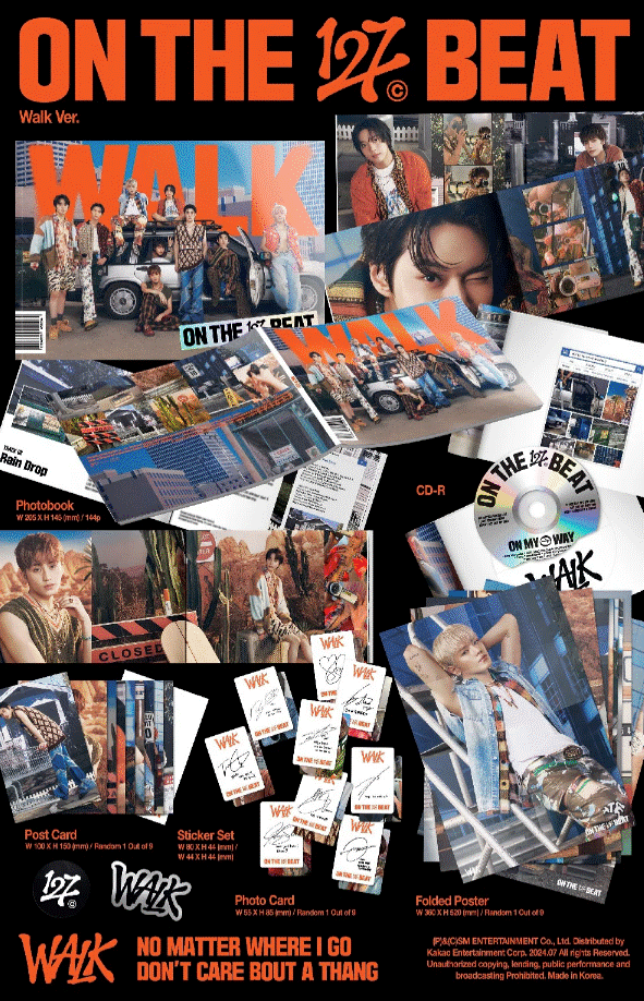NCT 127 - WALK - 6th Album (Walk Ver.)