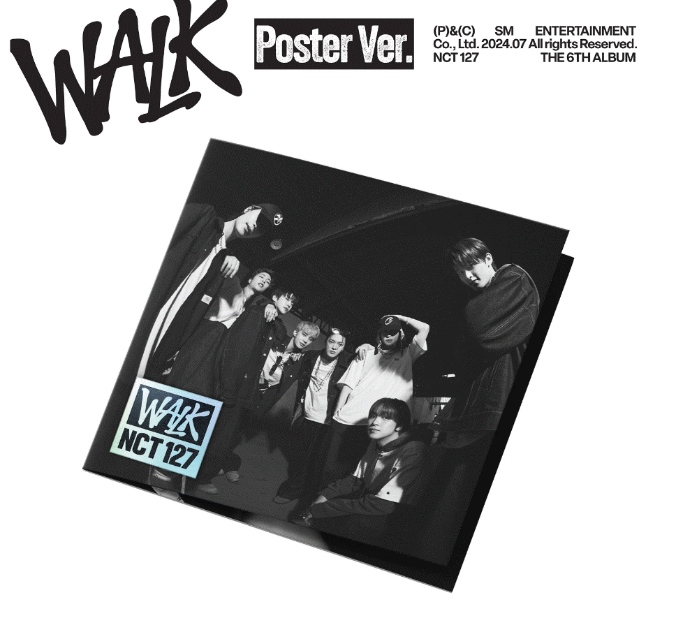 NCT 127 - WALK - 6th Album (Poster Ver.)