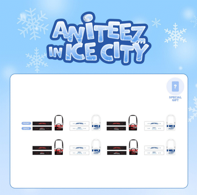 ANITEEZ in Ice City (ATEEZ) - Hockey Club Mascot Set