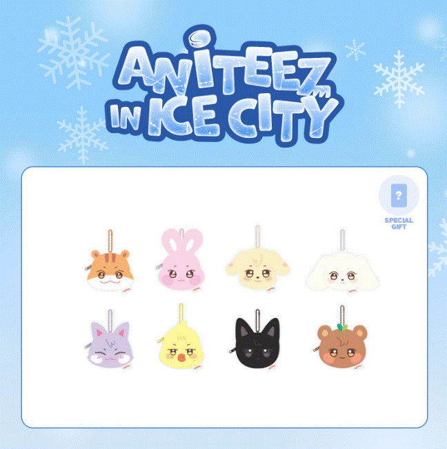 ANITEEZ in Ice City (ATEEZ) - Mini Pouch