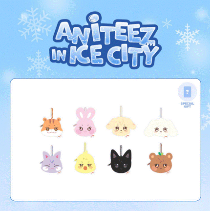 ANITEEZ in Ice City (ATEEZ) - Mini Pouch