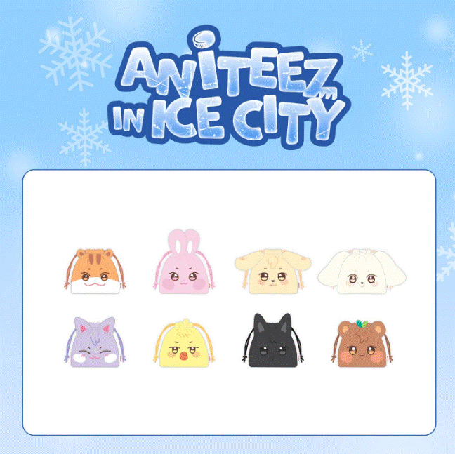 ANITEEZ in Ice City (ATEEZ) - String Pouch