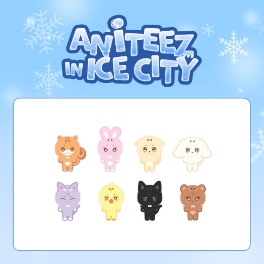 ANITEEZ in Ice City (ATEEZ) - Plush Doll Cover (A Ver.)