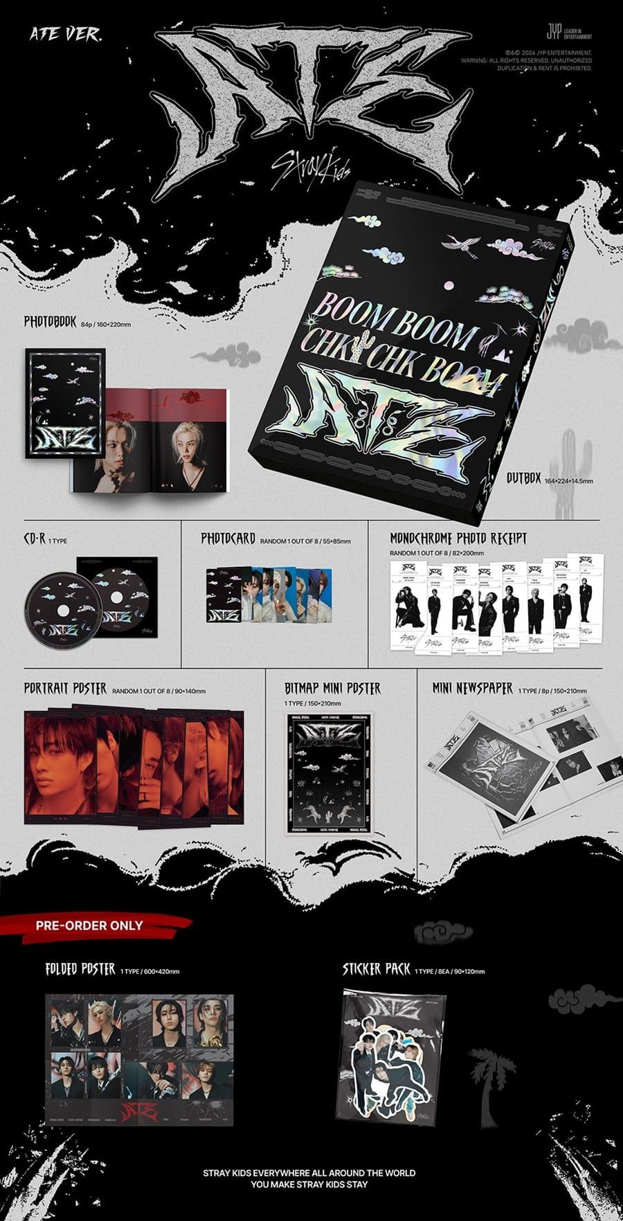 Stray Kids - ATE - 9th Mini Album (ATE Ver. / Limited)
