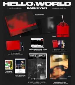 BAEKHYUN (EXO) - HELLO, WORLD - 4th Mini Album (Photobook Ver.)