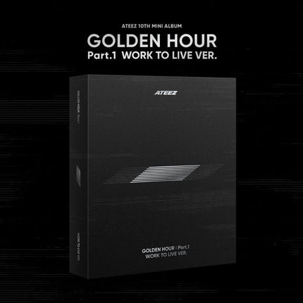 ATEEZ - GOLDEN HOUR : Part.1 - 10th Mini Album (WORK TO LIVE Ver.)