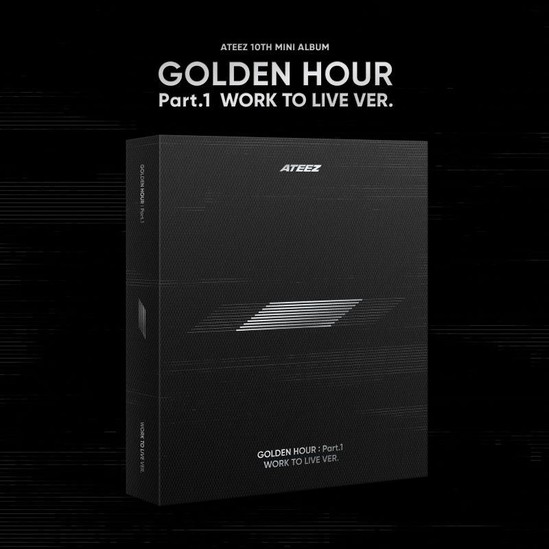 ATEEZ - GOLDEN HOUR : Part.1 - 10th Mini Album (WORK TO LIVE Ver.)