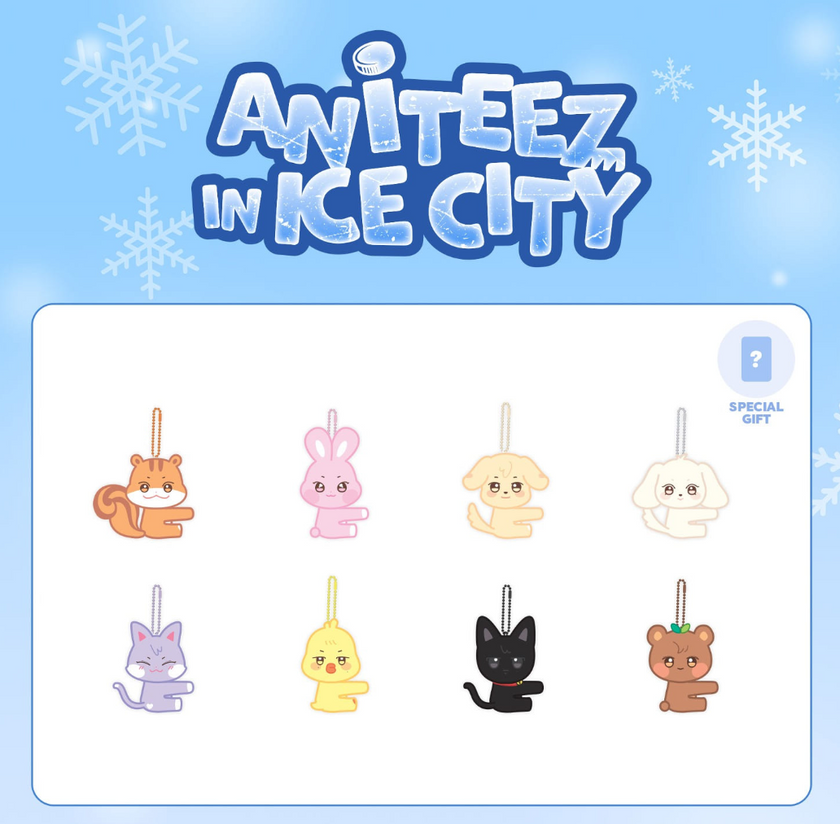 ANITEEZ in Ice City (ATEEZ) -  Plush Photocard Holder