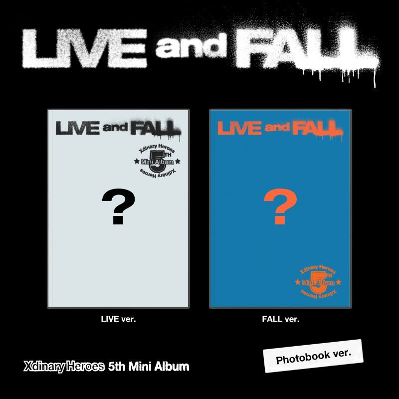 Xdinary Heroes - LIVE and FALL - 5th Mini Album (Photobook Ver.)