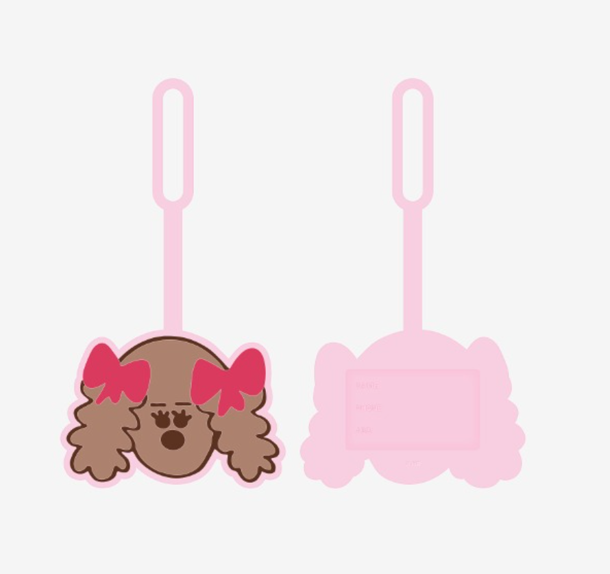 TWICE SANA LUGGAGE TAG - HOME 9ROUND