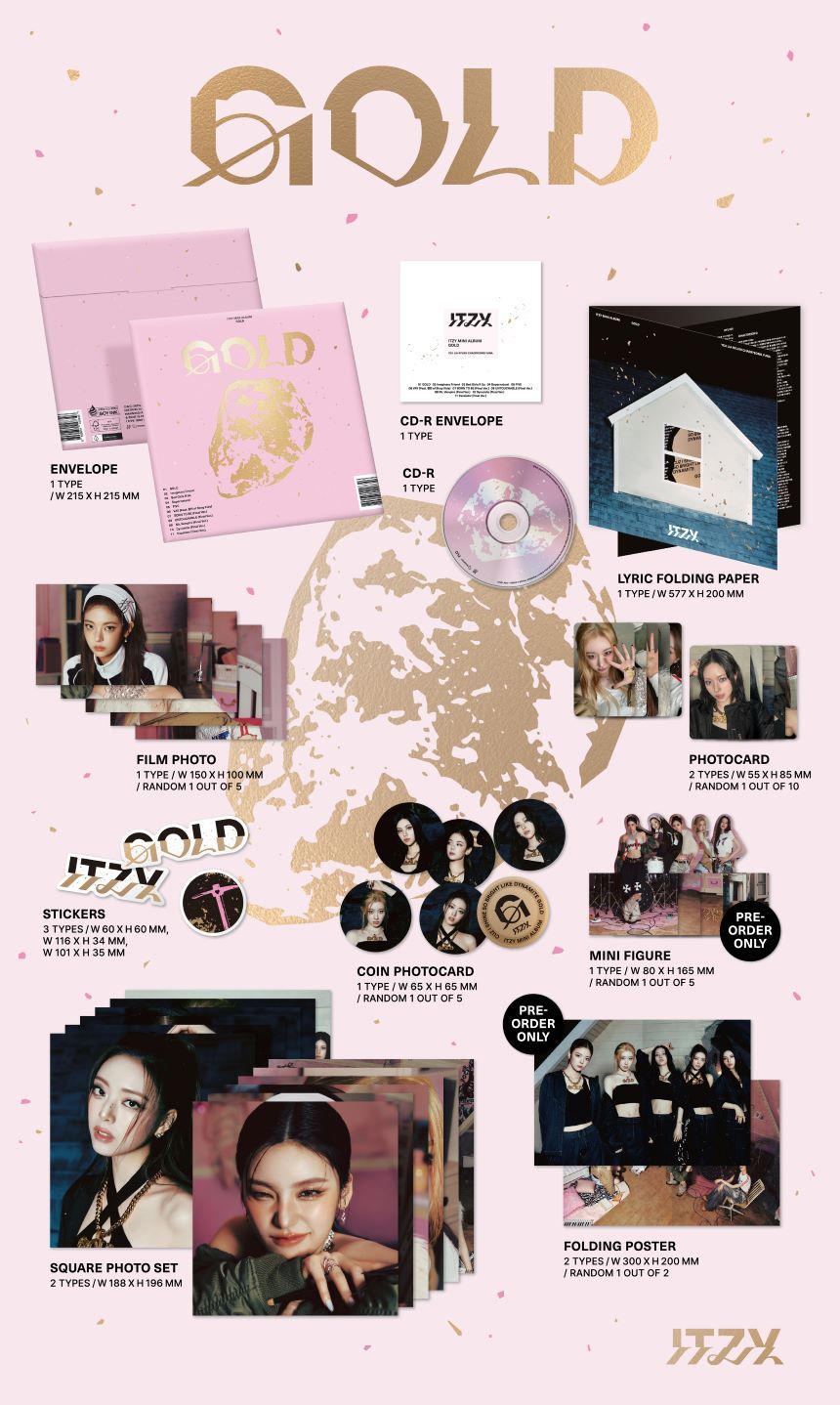 ITZY - GOLD (Gold Ver.)