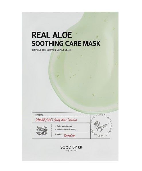 SOMEBYMI - Real Aloe Soothing Care Mask