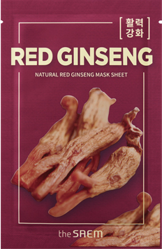 THE SAEM - Natural Red Ginseng Mask Sheet