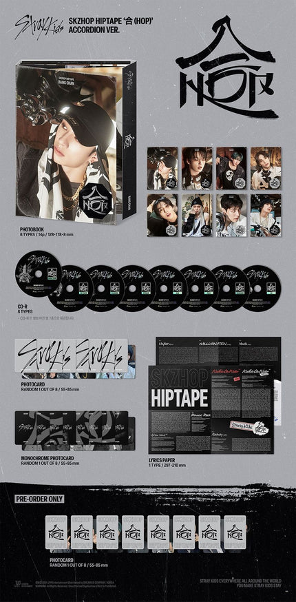 Stray Kids - SKZHOP HIPTAPE 合 (HOP) (ACCORDION Ver.)