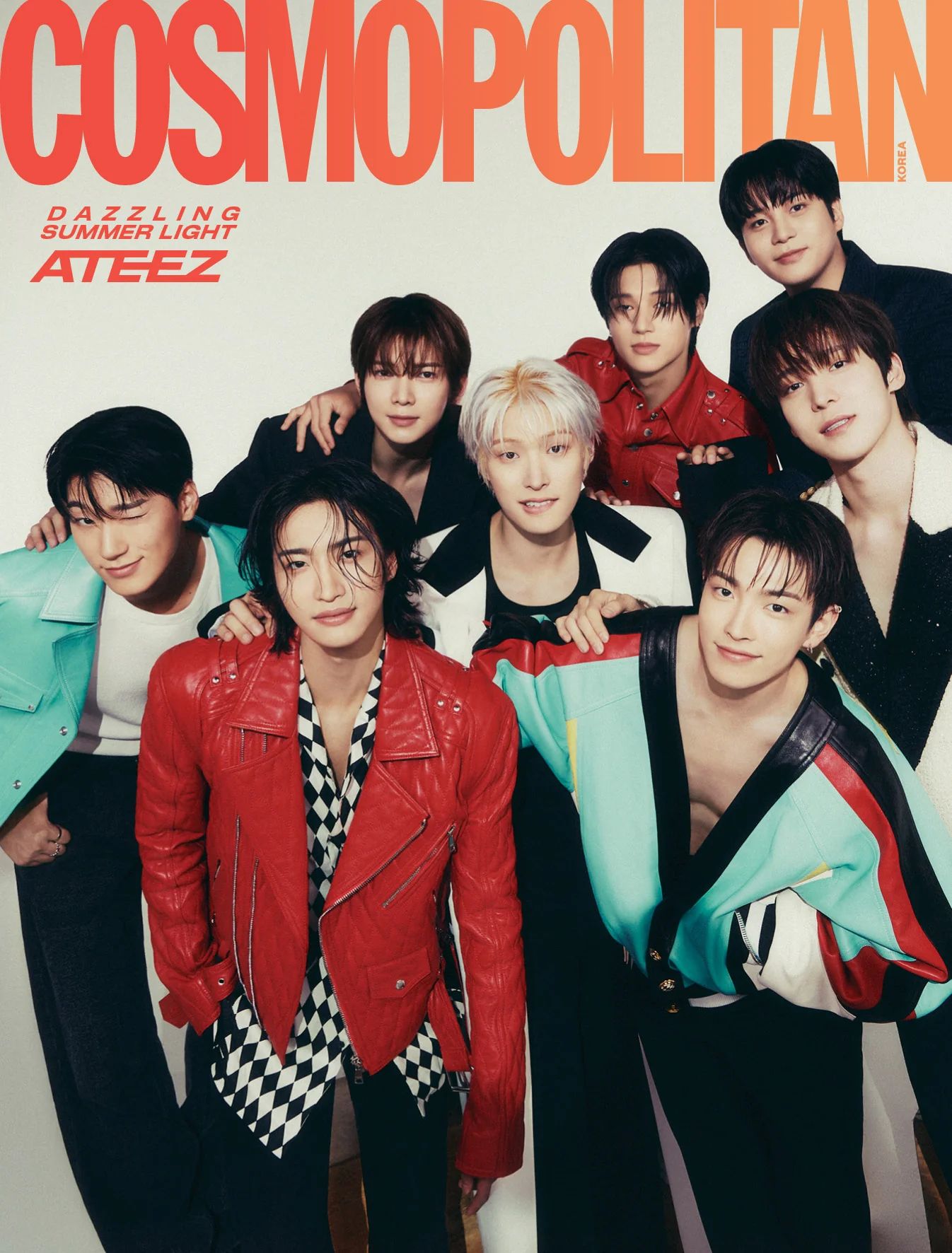 Magazine Cosmopolitan Korea - ATEEZ Cover 07/24