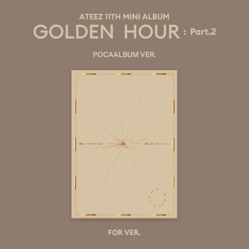 ATEEZ - GOLDEN HOUR : Part.2 - 11th Mini Album (POCA Album)