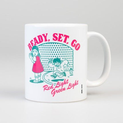 Squid Game - Tasse: rotes Licht/grünes Licht