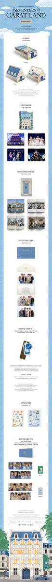 SEVENTEEN - 2024 SVT 8th Fan Meeting (SEVENTEEN in CARAT LAND) Memory Book +