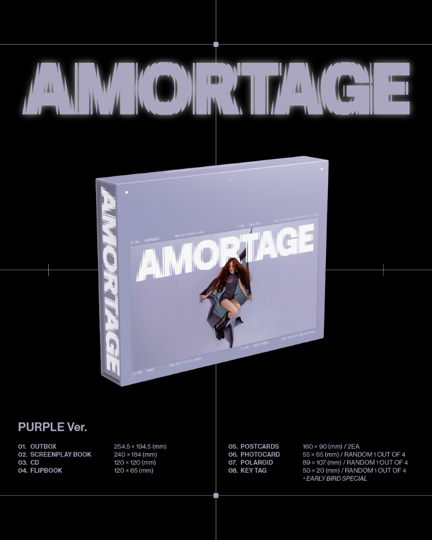 JISOO (BLACKPINK) - AMORTAGE (Exclusive Edition)