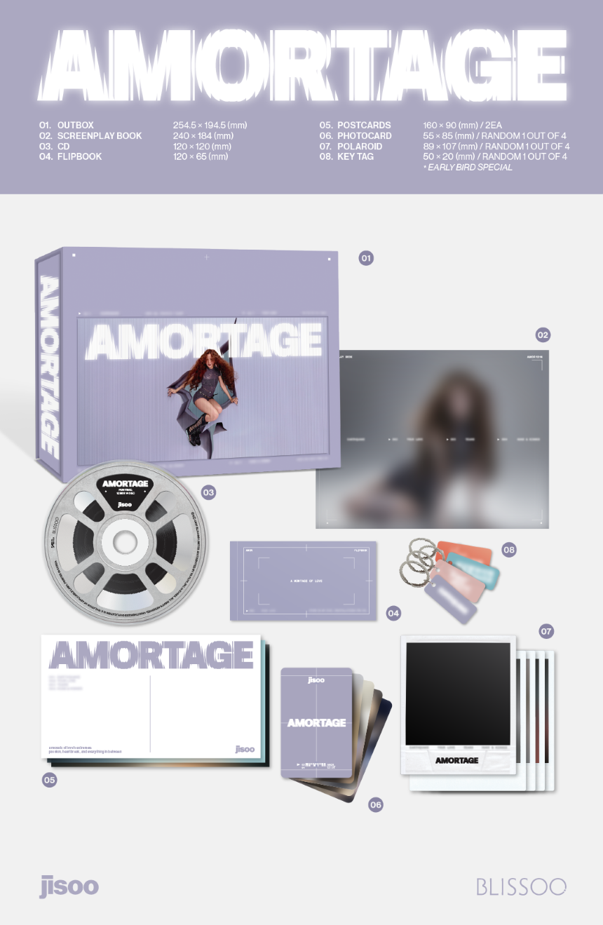 JISOO (BLACKPINK) - AMORTAGE (Exclusive Edition)