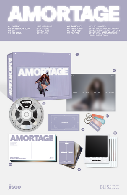 JISOO (BLACKPINK) - AMORTAGE (Exclusive Edition)