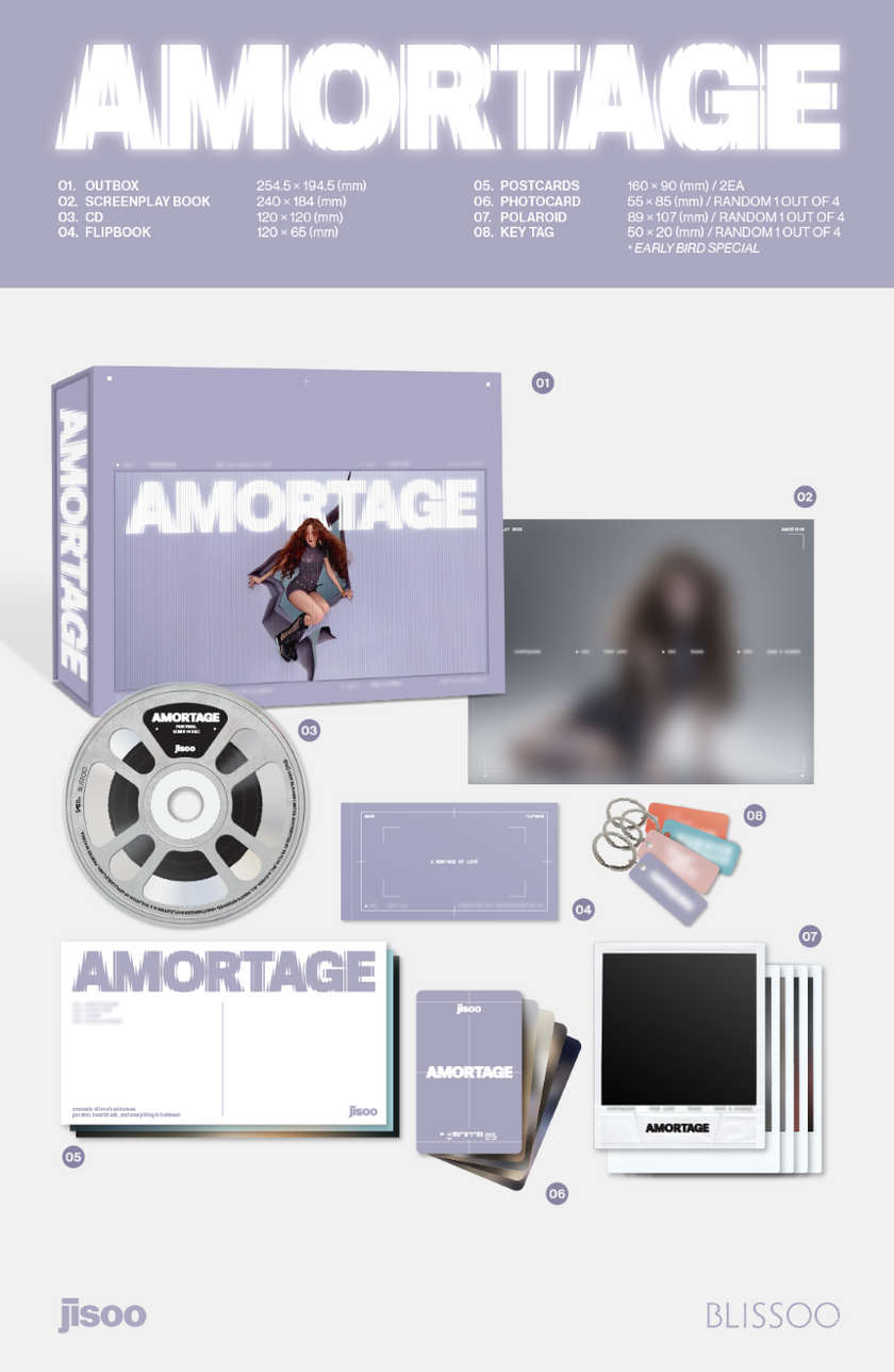 JISOO (BLACKPINK) - AMORTAGE (Exclusive Edition)