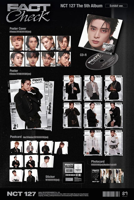 NCT 127 - Fact Check - 5th Album (Exhibit Ver.)