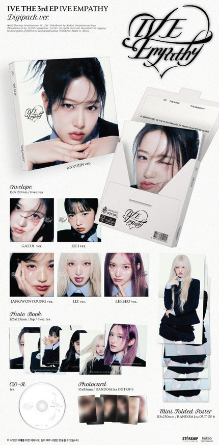 IVE - IVE EMPATHY - 3rd EP Album (LIMITED / Digipack Ver.)