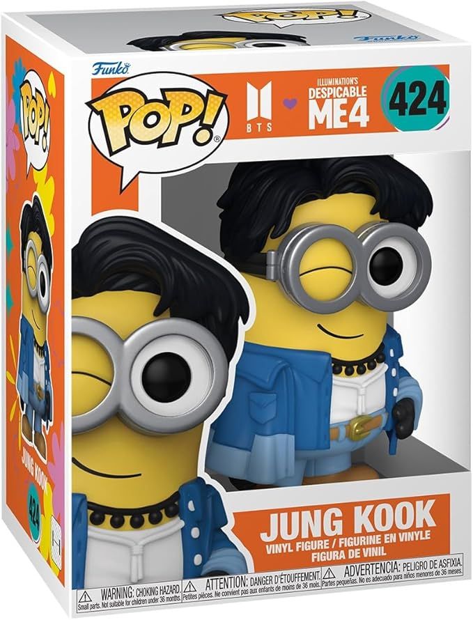 BTS POP! Rocks Vinyl Figure Jung Kook Minion 9 cm