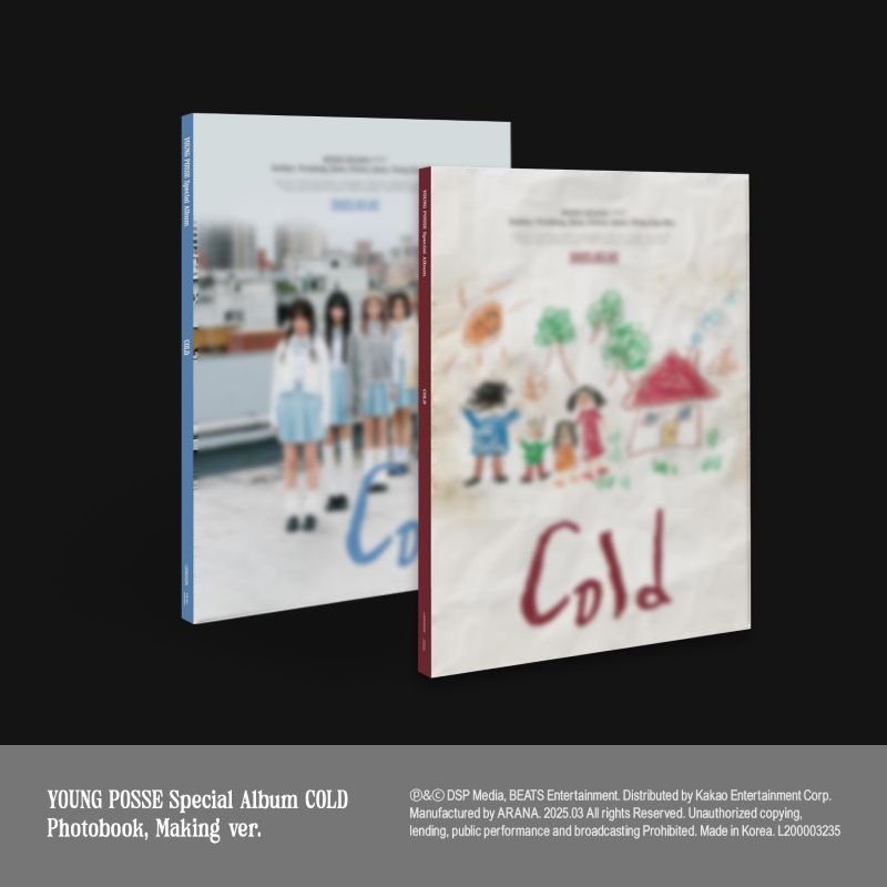 YOUNG POSSE - COLD (Special Album) (Making Ver. / Photobook Ver.)