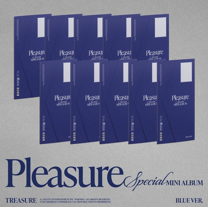 TREASURE - Pleasure - Special Mini Album (Blue Ver.)