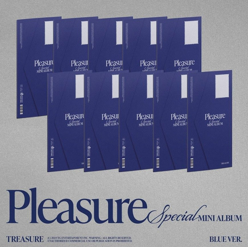 TREASURE - Pleasure - Special Mini Album (Blue Ver.)