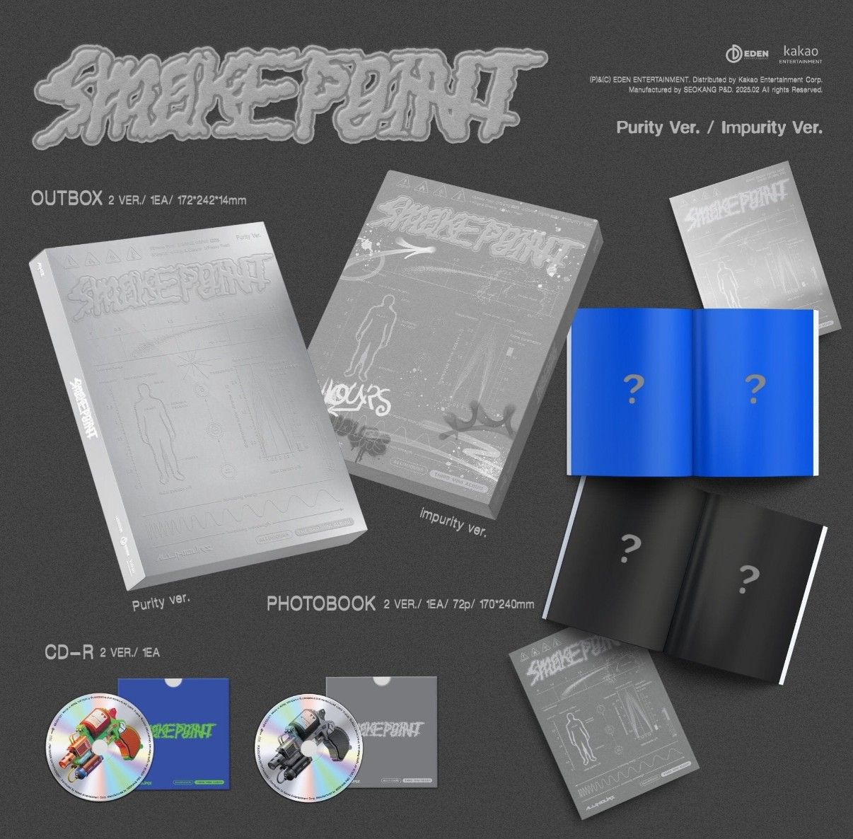 ALL(H)OURS - SMOKE POINT - 3rd Mini Album