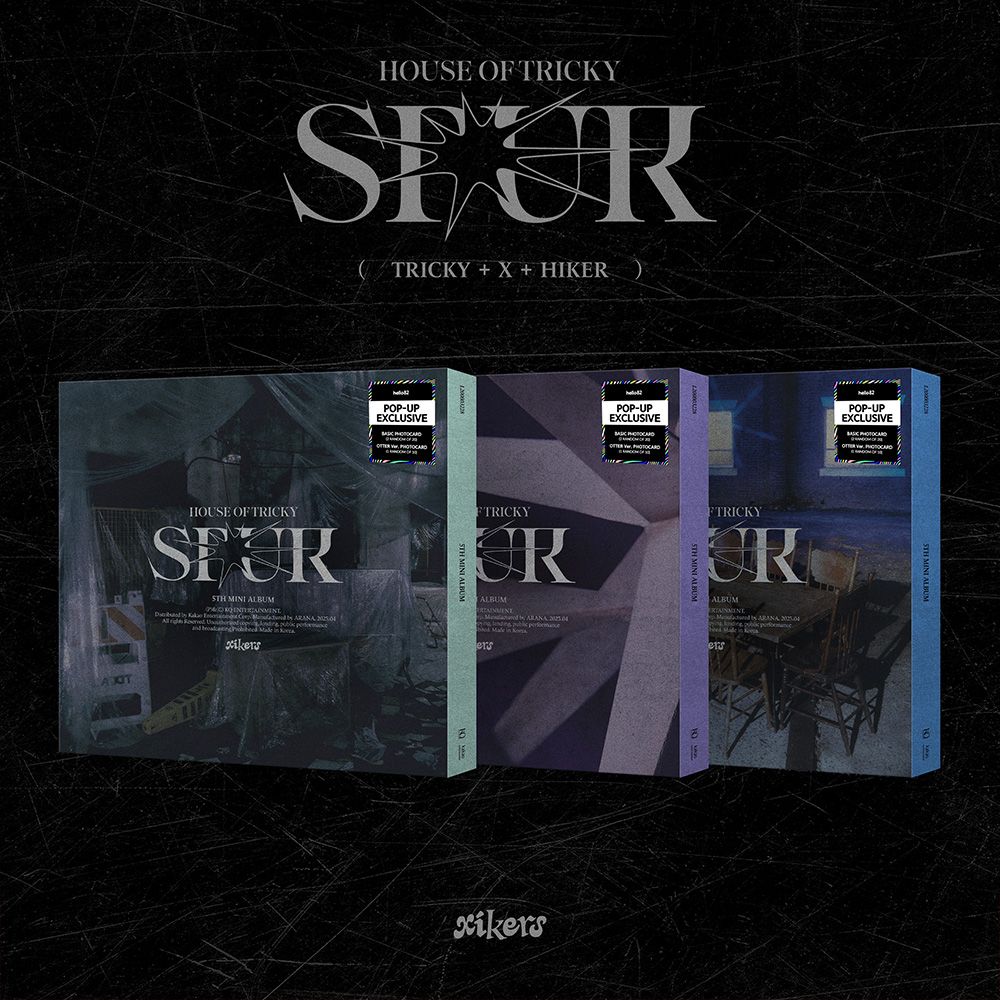 xikers - HOUSE OF TRICKY : SPUR - 5th Mini Album (Hello82 Pop-Up Exclusive)
