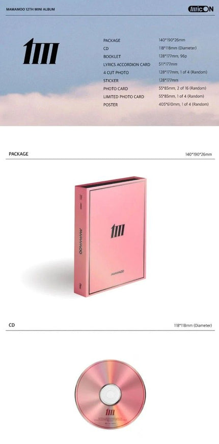 MAMAMOO - MIC ON - 12th Mini Album