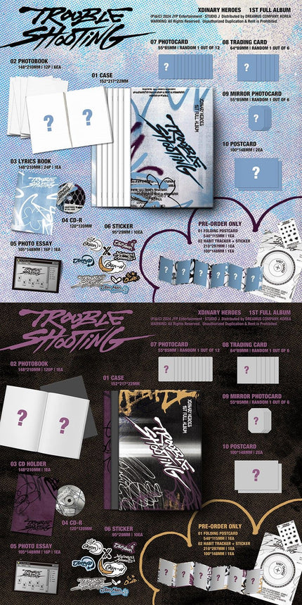 Xdinary Heroes - TROUBLESHOOTING - 1st Full Album