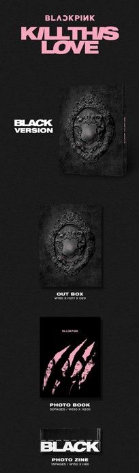 BLACKPINK - KILL THIS LOVE - 2nd Mini Album