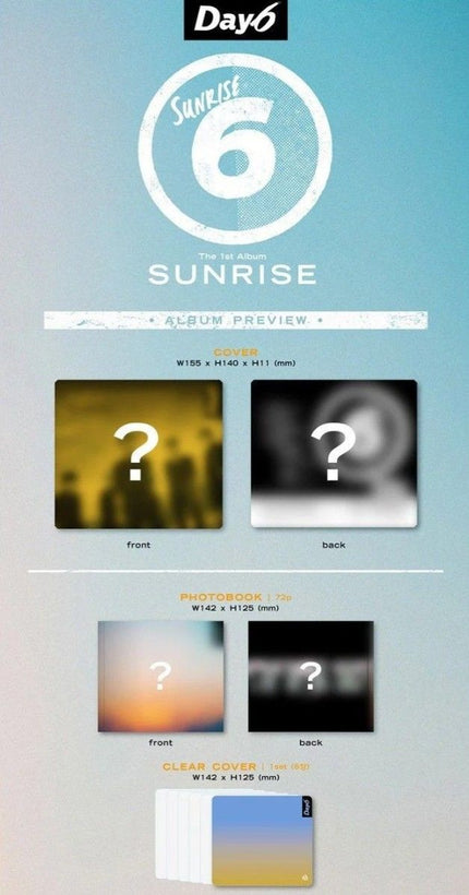DAY6 - SUNRISE - 1st Album