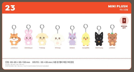 ANITEEZ in Treasure (ATEEZ) - Mini Plush