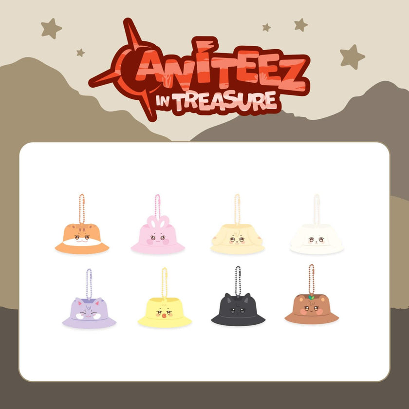 ANITEEZ in Treasure (ATEEZ) - Bucket Hat Keyring