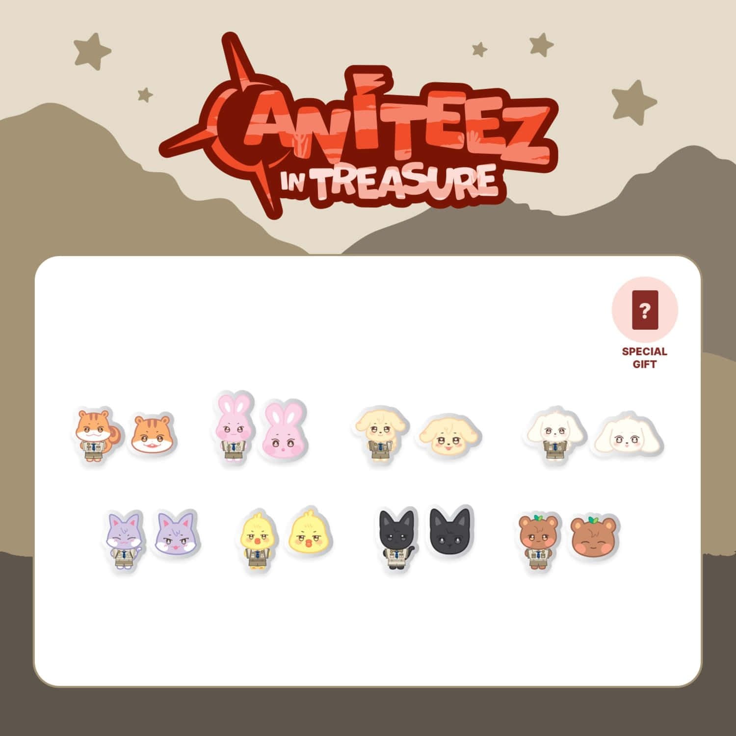 ANITEEZ in Treasure (ATEEZ) - Sticon