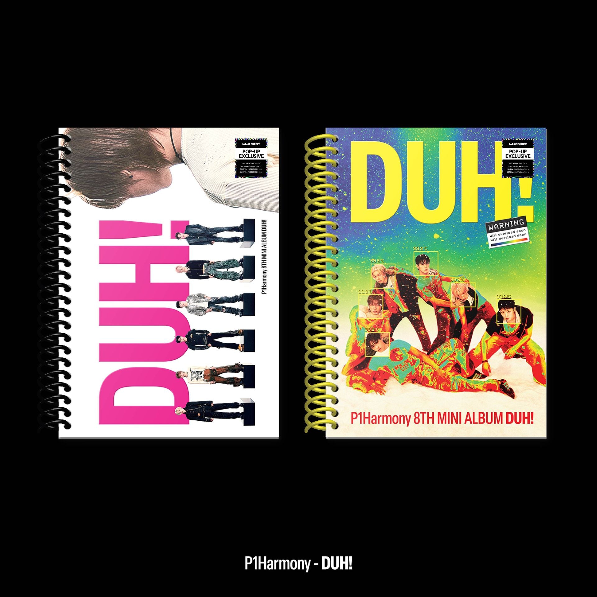 P1Harmony - DUH! - Europe POP-UP Exclusive - 8th Mini Album