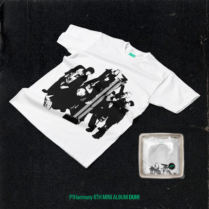 P1Harmony - DUH! - 8th Mini Album (Plain White T Ver.)