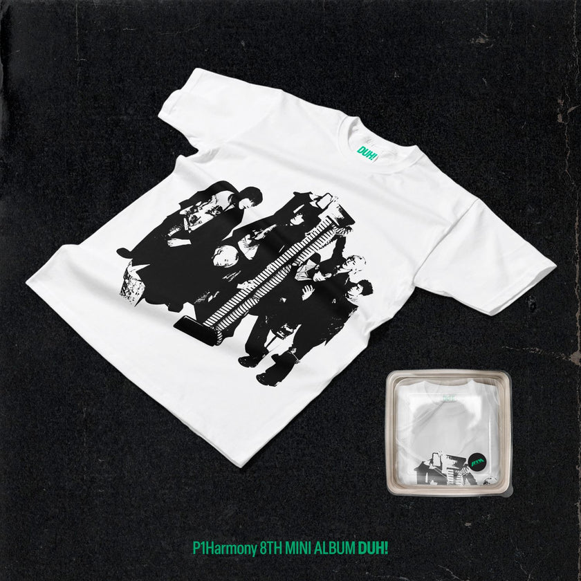 P1Harmony - DUH! - 8th Mini Album (Plain White T Ver.)