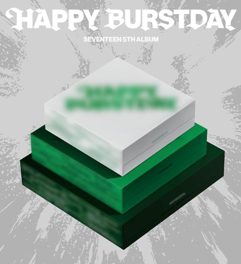 SEVENTEEN - HAPPY BURSTDAY - 5th Mini Album