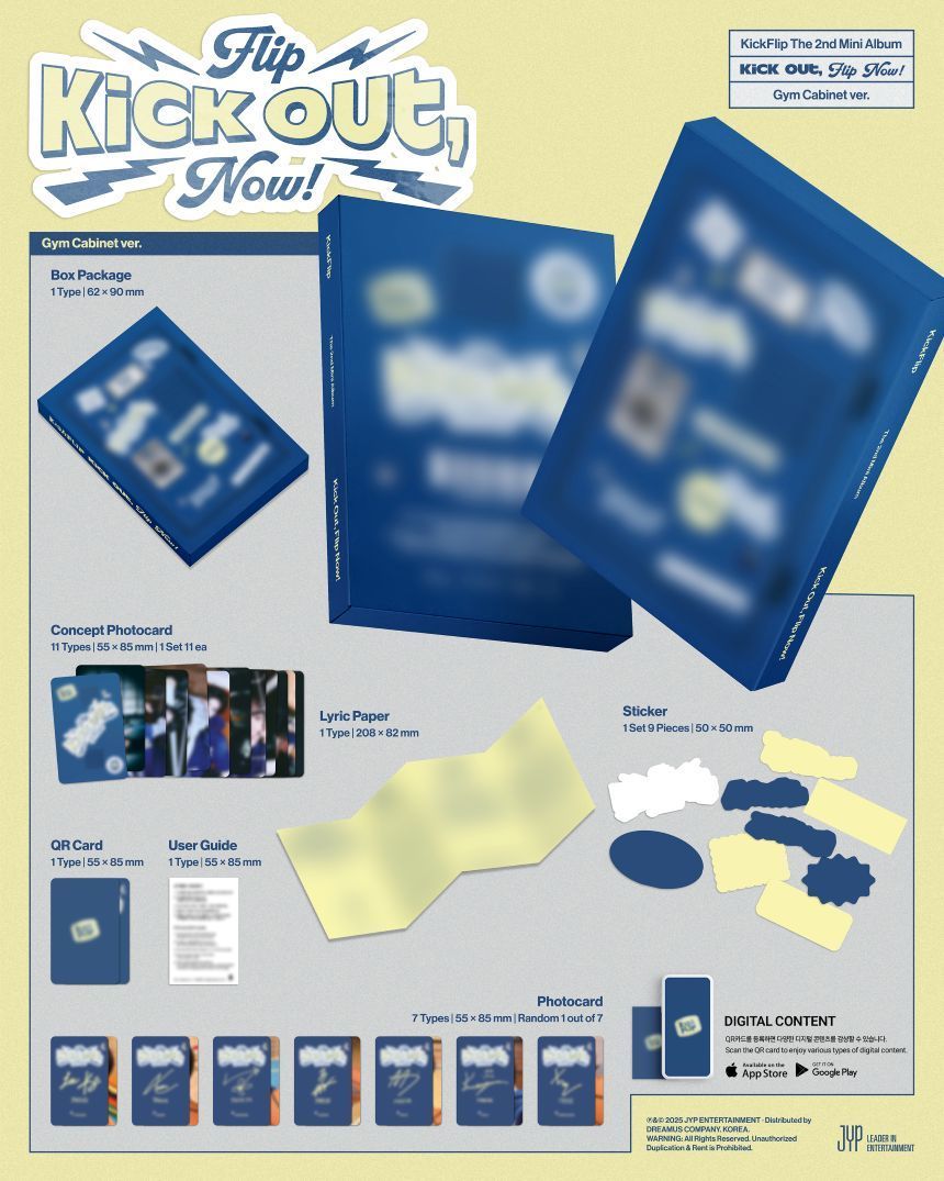 KickFlip - Kick Out, Flip Now! - 2nd Mini Album (Platform Ver.)