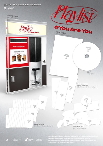 UAU (Dreamcatcher) - Playlist #You Are You - 1st Mini Album (Limited Edition - & Ver.)