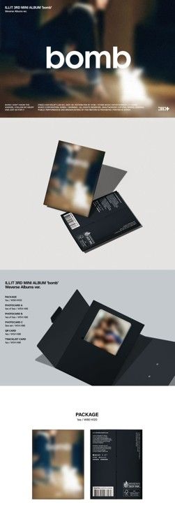 ILLIT - bomb - 3rd Mini Album (Weverse Albums Ver.)